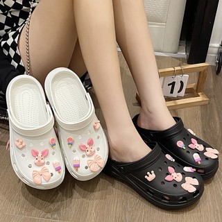FZ500-C8 ( HEO PEPPA ) - Giày có lỗ cảm giác mềm mại dành cho nữ thời trang mặc mùa hè, chống trượt