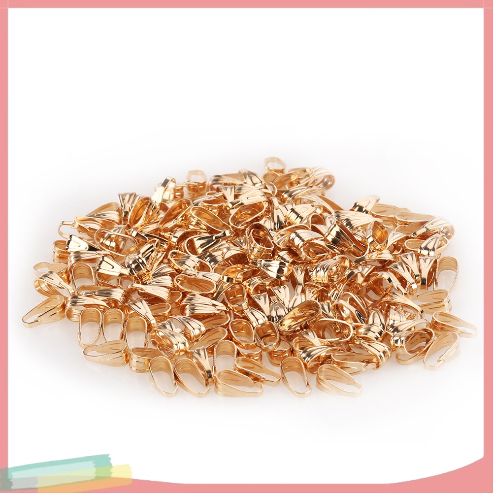 Bộ 100 khóa càng cua tự làm dây chuyền tiện dụng