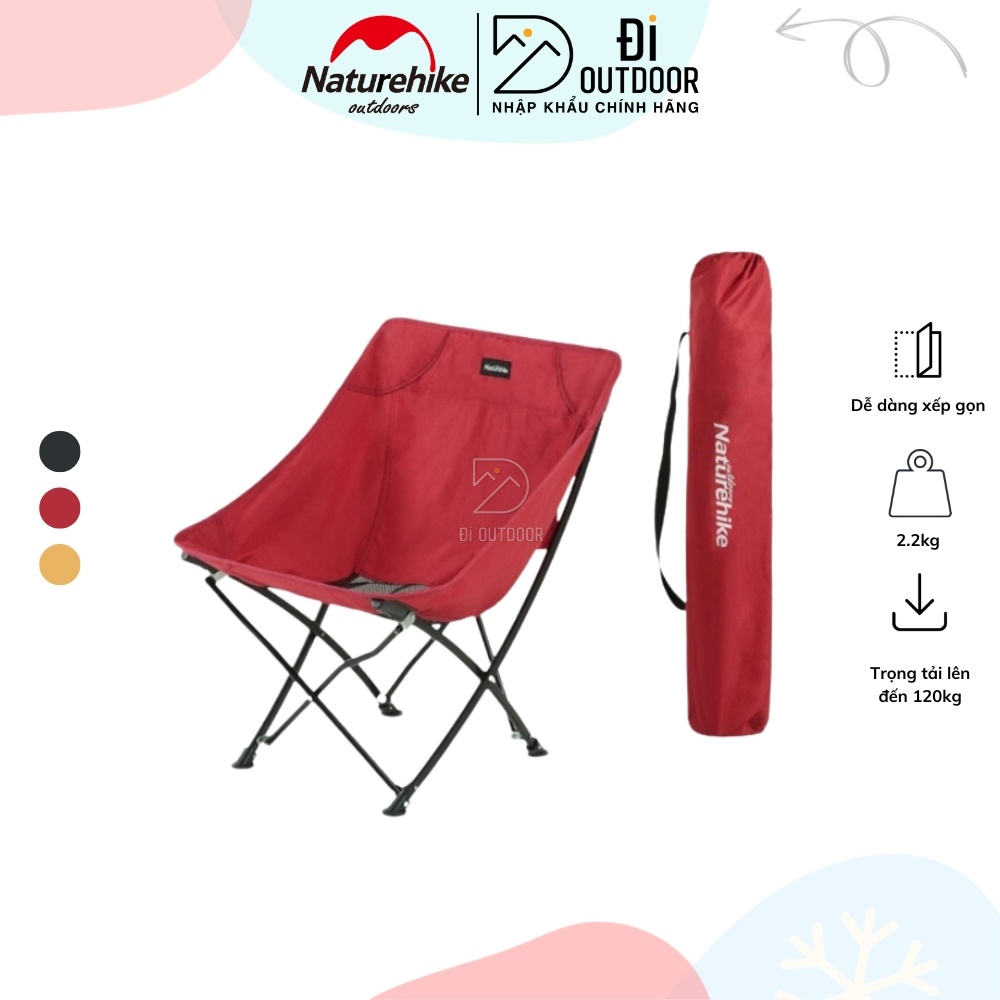 Ghế Xếp Câu Cá Dã Ngoại Naturehike YL04 NH18X004-Y