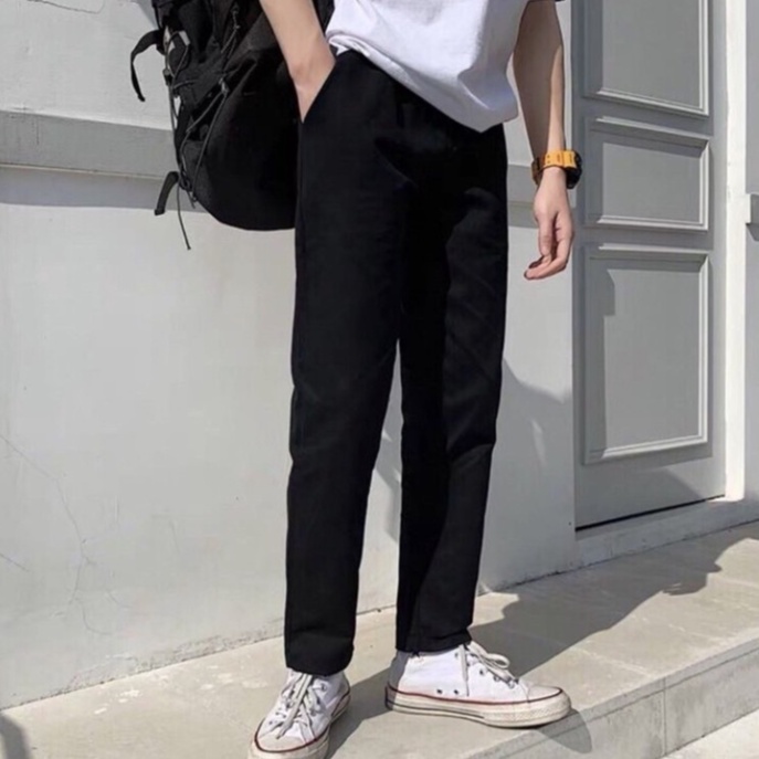 Quần kaki Baggy HAZEE ống suông nam nữ Ulzzang unisex