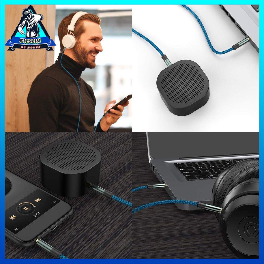 [Fit] Cáp Aux 1.5M/3M 3.5Mm âm thanh Giắc cắm loa [S/17]