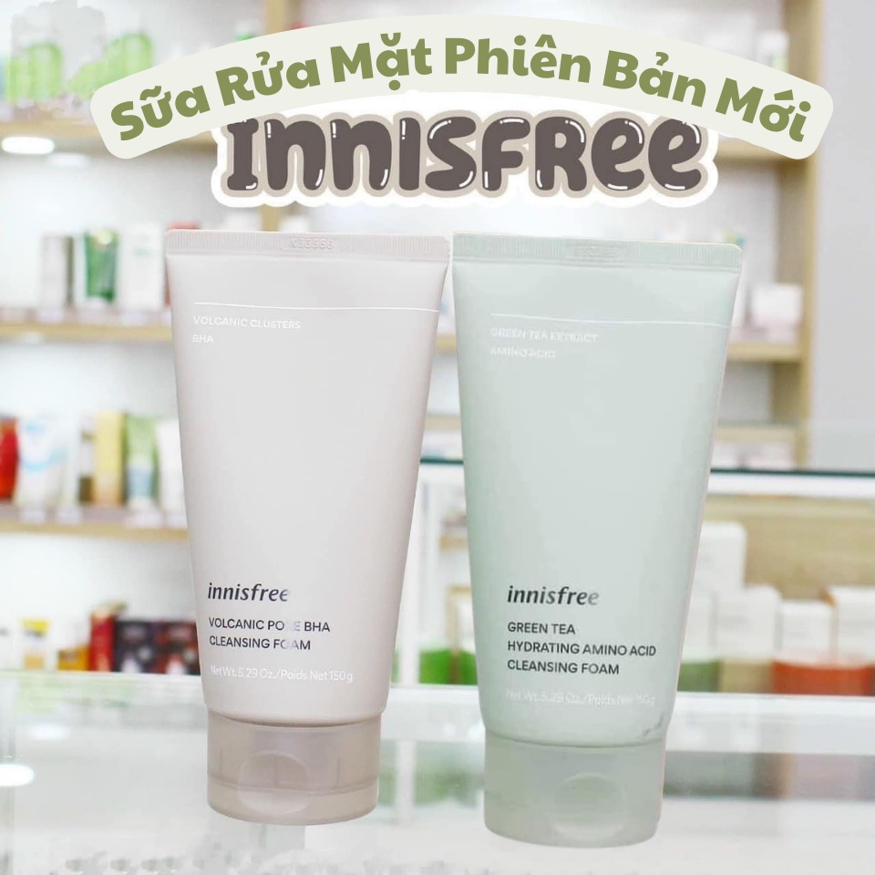 Sữa Rửa Mặt Innisfree Cleansing Foam 150ml - Phiên Bản Mới