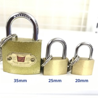 Ổ Khóa Mini Khóa Vali Khóa Cửa Tủ Siêu Nhỏ Gọn Đồng Thau Nguyên Khối, Chất Lượng Tốt, Bảo hàng 12 Tháng