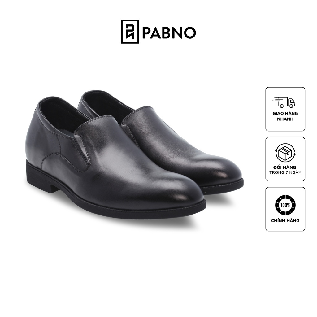 Giày Tây Nam Tăng Chiều Cao Da Thật Cao Cấp, Kiểu Dáng Công Sở Trẻ Trung PABNO PN131