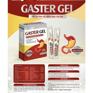 Gaster gel sữa dạ dày dược phẩm sacofa