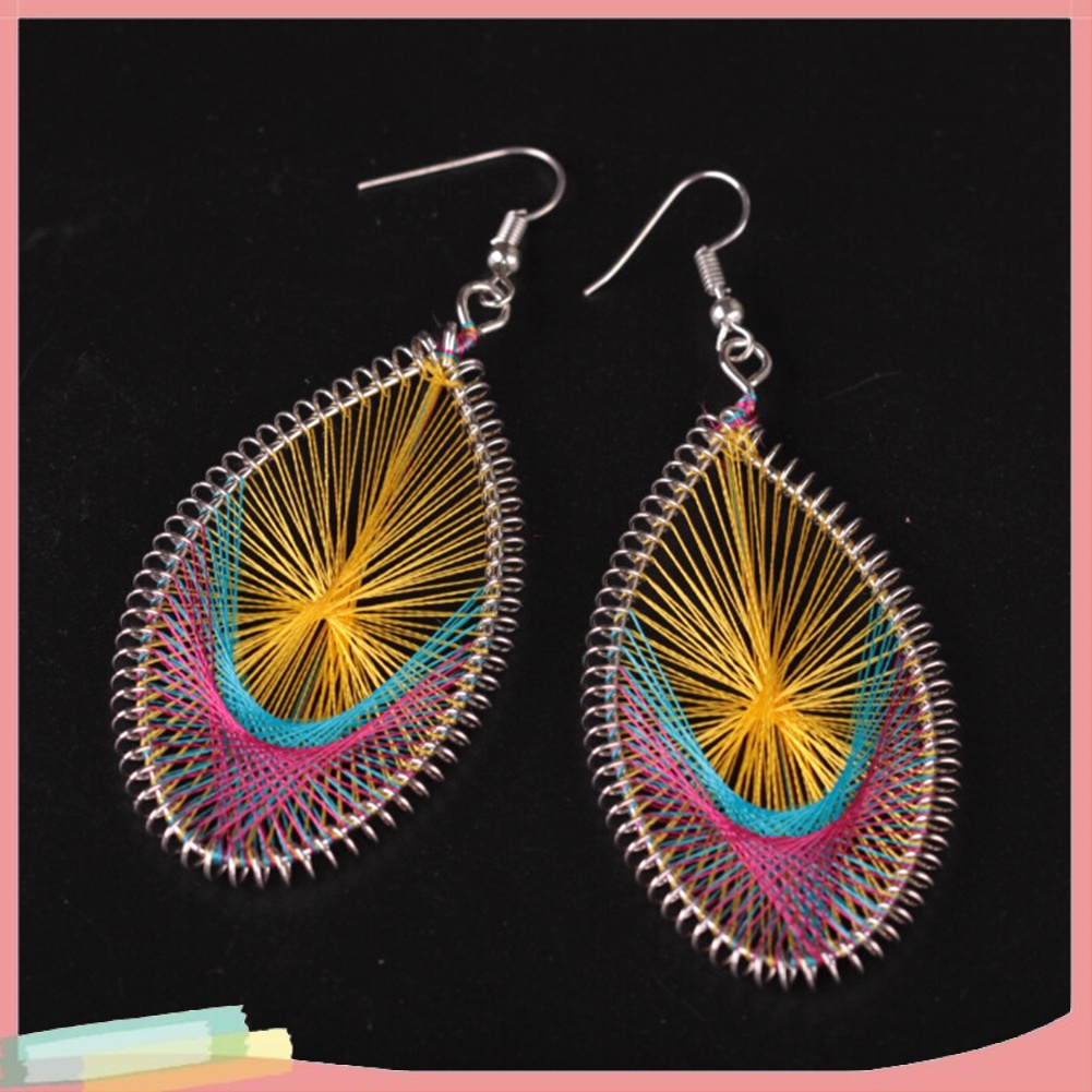 Bông tai hình giọt nước phong cách bohemian thời trang cho nữ