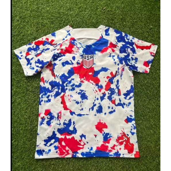 Áo Bóng Đá Số 22-23 S-2XL Đội Tuyển Mỹ 2022-23