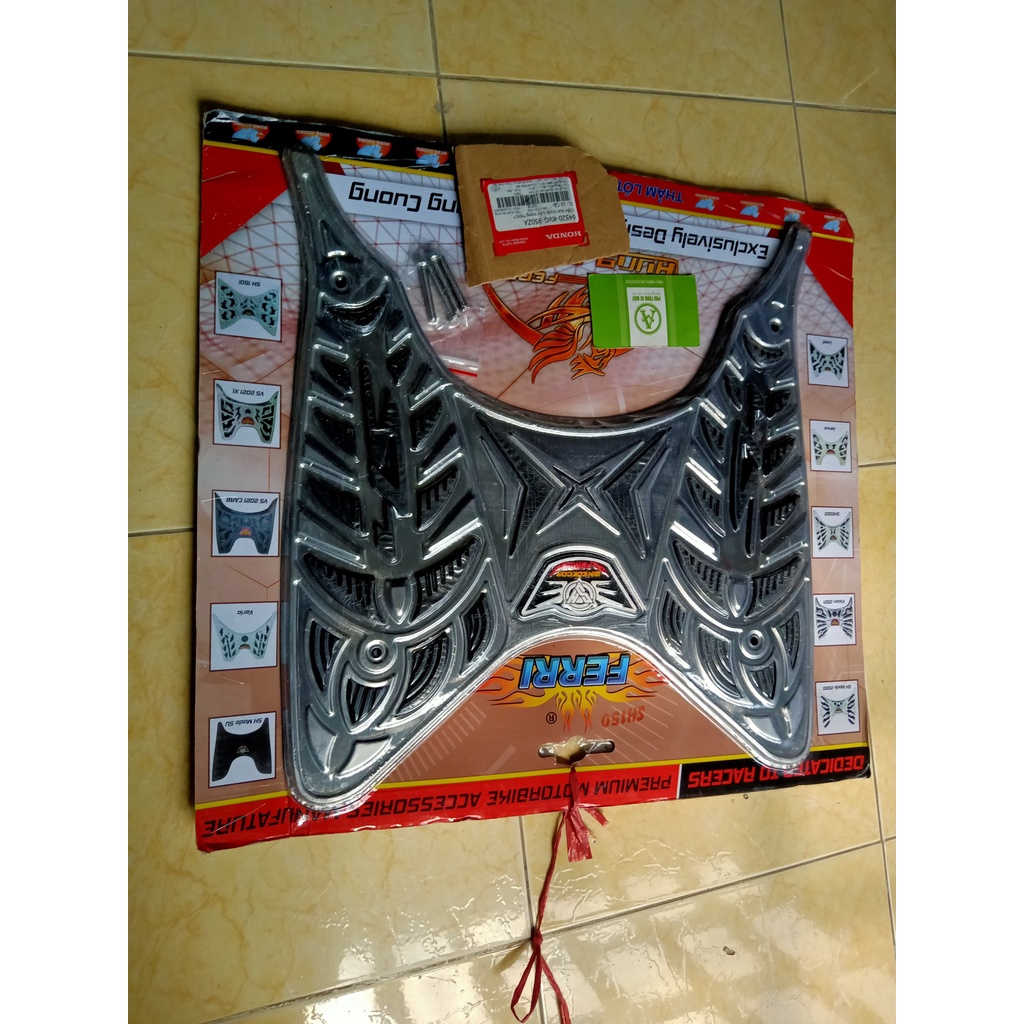 Thảm Sh Ý 2010 inox cao su (Honda dòng nhập khẩu)