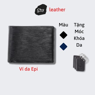Ví nam da bò Epi Shyleather S15 cao cấp da thật 100% bảo hành 24 tháng