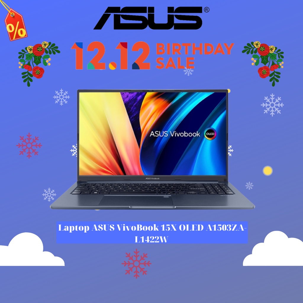 Laptop ASUS VivoBook 15X OLED A1503ZA-L1422W i5-12500H | 8GB | 512GB | 15.6' FHD OLED