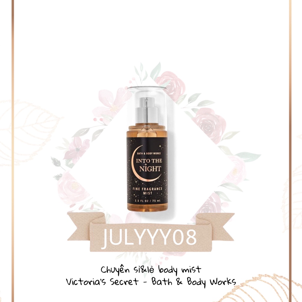 Xịt Thơm Toàn Thân Mùi INTO THE NIGHT Hương Sang Trọng +jɥȽÿ08+