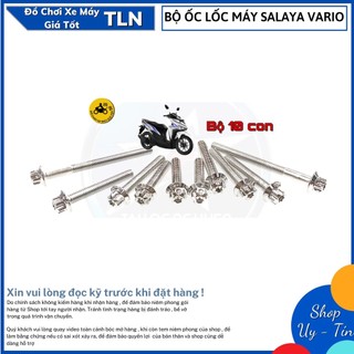 BỘ ỐC LỐC MÁY SALAYA CHO WINNER, SIRIUS, RAIDER FI, EXCITER CÁC ĐỜI