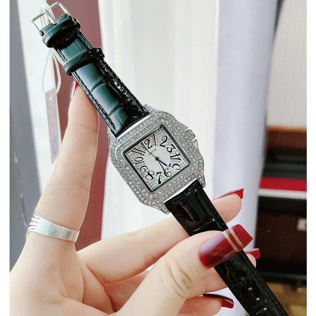 [CHÍNH HÃNG] Đồng hồ nữ Scottie mặt vuông full đá hot trend bền bỉ sang trọng Mai Luxury Watch SC 9127 | BigBuy360 - bigbuy360.vn