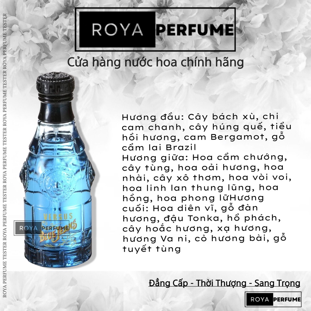 -𝑹𝑶𝑱𝑨- Nước Hoa Versace Blue Jeans -𝑹𝑶𝑱𝑨-