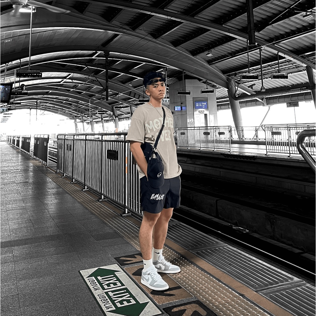 Quần shorts dù Daygers ALIEN - Quần ngắn dù unisex cao cấp - Local brand chính hãng