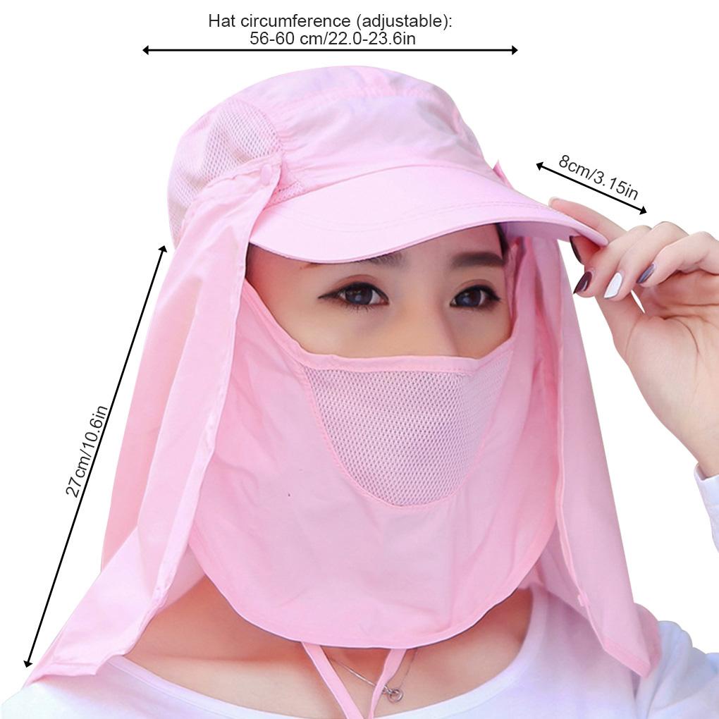 Mũ Lưỡi Trai Chống Nắng Chống Bụi Chống Gió Có Thể Gấp Gọn Tiện Dụng