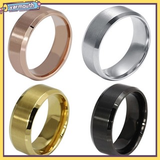Nhẫn Thép Titan Thời Trang Cho Cặp Đôi