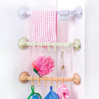 Móc treo nhà tắm, nhà bếp, kiếng, gạch men- hít 2 đầu