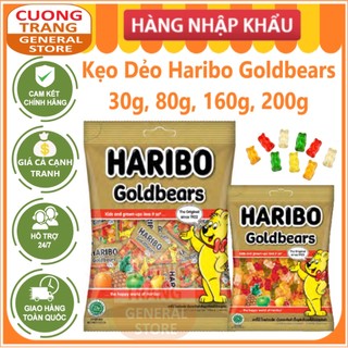 Kẹo Dẻo Haribo Goldbears 30g, 80g, 160g
