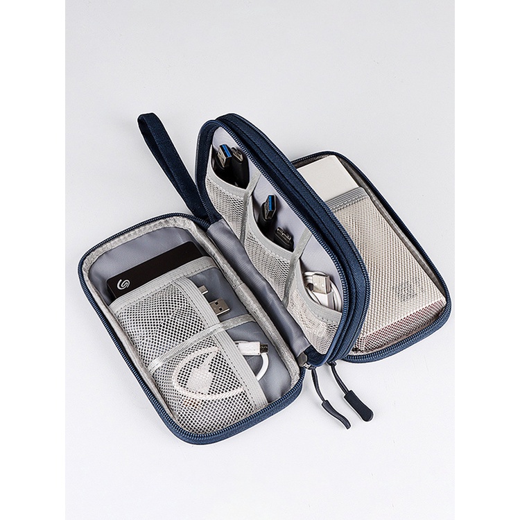 Túi Đựng Phụ Kiện Điện Tử Chống Nước Cho Ổ Cứng Cáp Sạc USB HB