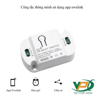 Công tắc thông minh SONOFF WiFI có Bluetooth mini