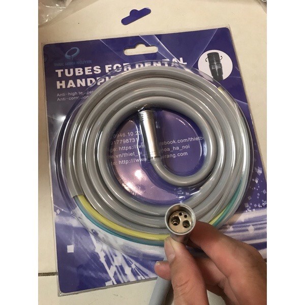 Dây tay khoan nha khoa 4 lỗ ghế răng nha khoa