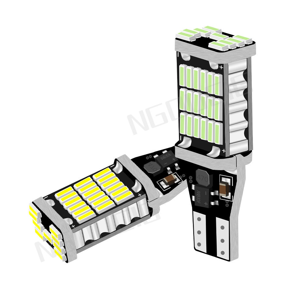 1 Đèn LED T15 T20 7440 7443 1156 BA15S 1157BAY15D 45SMD LED Tự Động Làm Đèn Phanh Xe Hơi