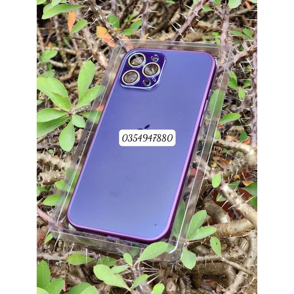 Ốp lưng Ralotrs cho iPhone 12 Pro Max, 13 Pro max, 14 Pro, 14 Pro Max lưng nhám bảo vệ cụm camera siêu đẹp