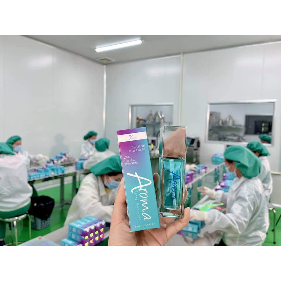 Xịt Khử Mùi Hôi Nách AROMA JP Cosmetic | Net 50 ml
