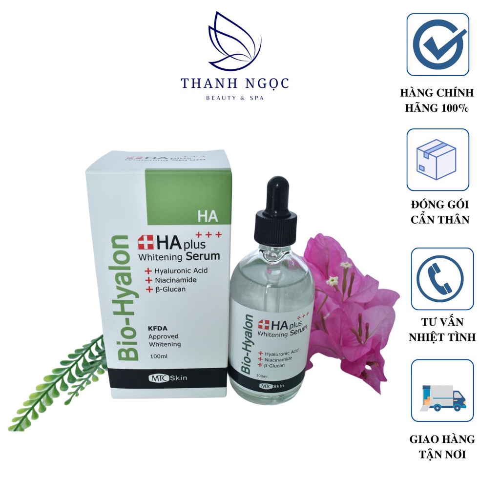 Serum HA Plus Whitening HA PLUS Whitening SERUM (Bio-Hyalon) - SERUM CẤP ẨM, TRẮNG SÁNG DA