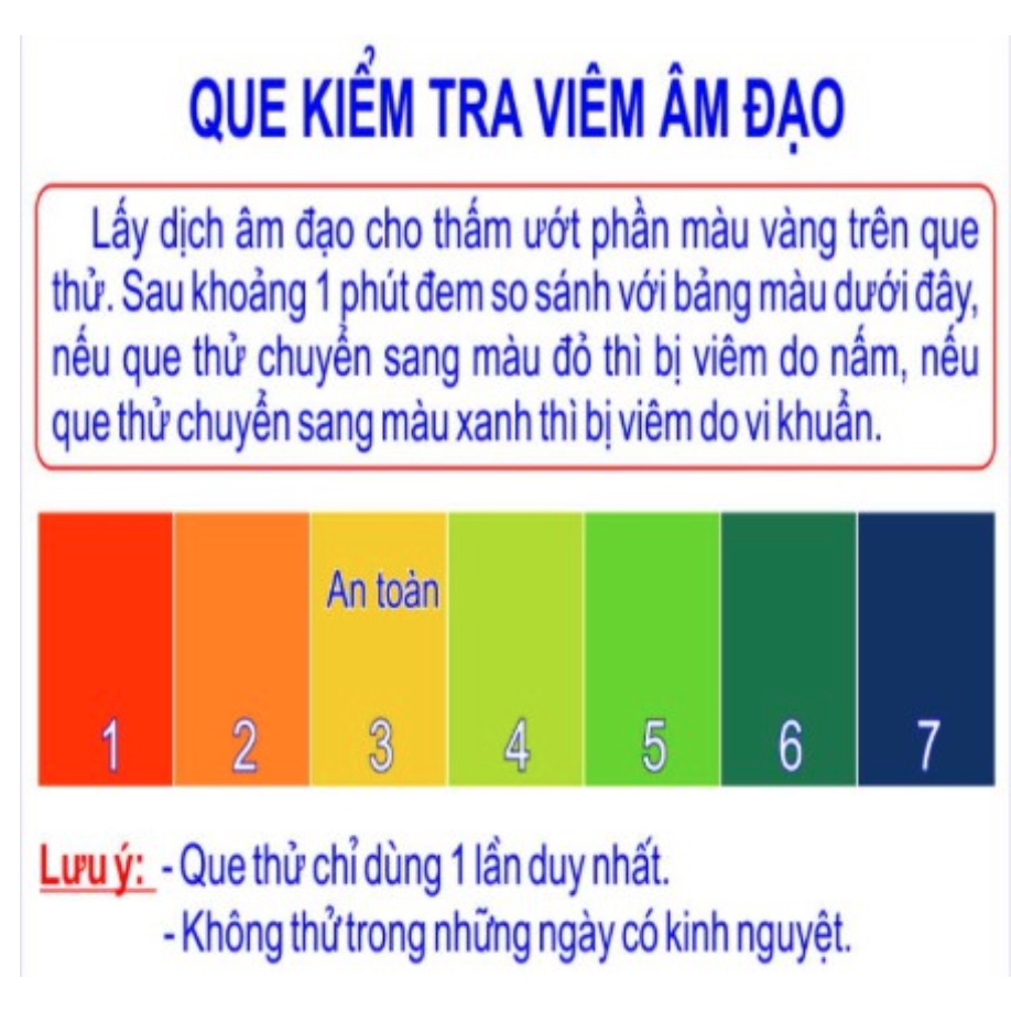 Que thử viêm phụ khoa nhanh nhạy chính xác - ảnh sản phẩm 2