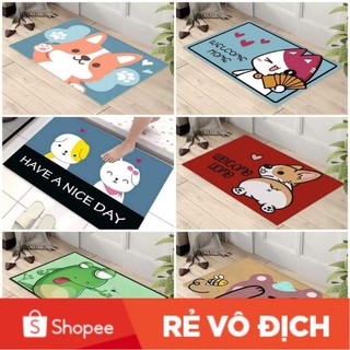 [RẺ VÔ ĐỊCH] THẢM LAU CHÂN 3D