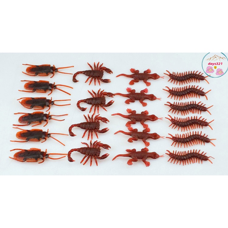 Con Thạch Sùng Giả ⚡ Hot Trend ⚡ Đồ Chơi Côn Trùng Giả Bằng Nhựa, Trang Trí Halloween, Đồ Chơi Giải Trí