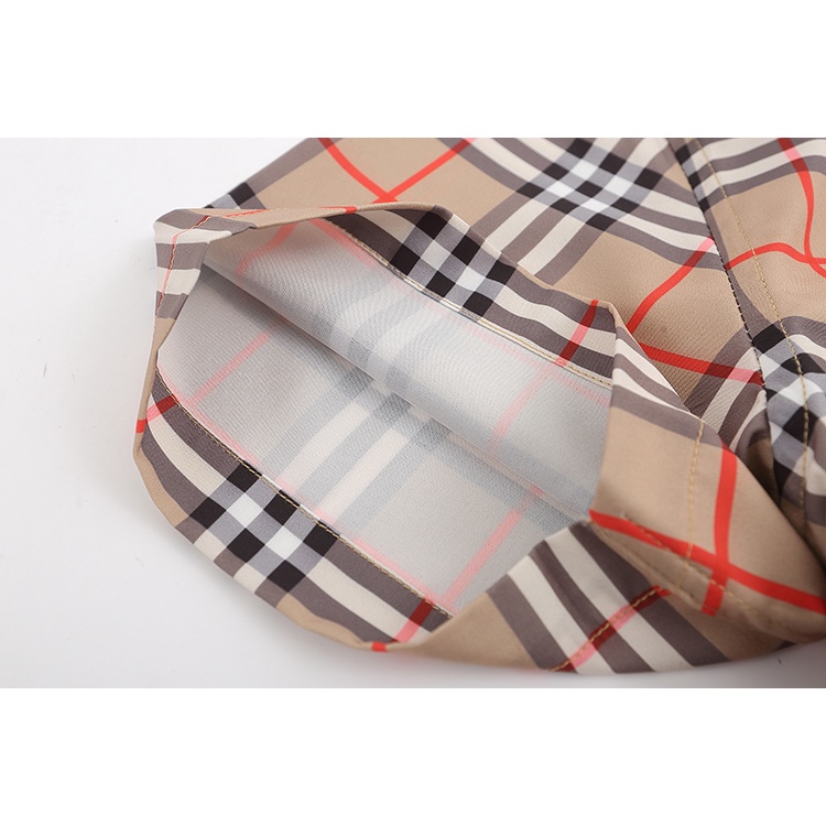 Áo Sơ Mi Tay Ngắn Họa Tiết Sọc Caro Phong Cách Thời Trang Đường Phố