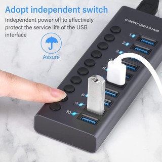 Bộ chia cổng USB 4-7-10 cổng | Hub usb 3.0