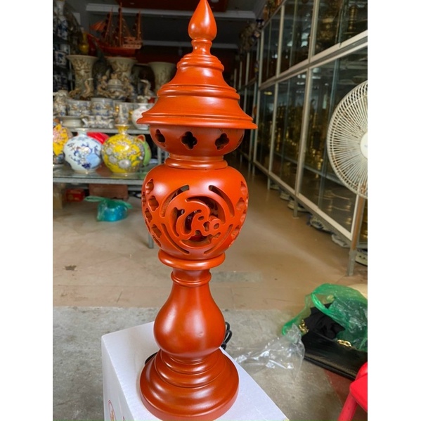 ĐÈN THỜ GỖ CAO CẤP (BỘ 2 ĐÈN)