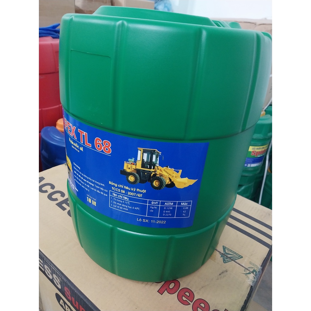 Hot Free Ship Extra * Dầu thủy lực APEC TL 68 18 lít