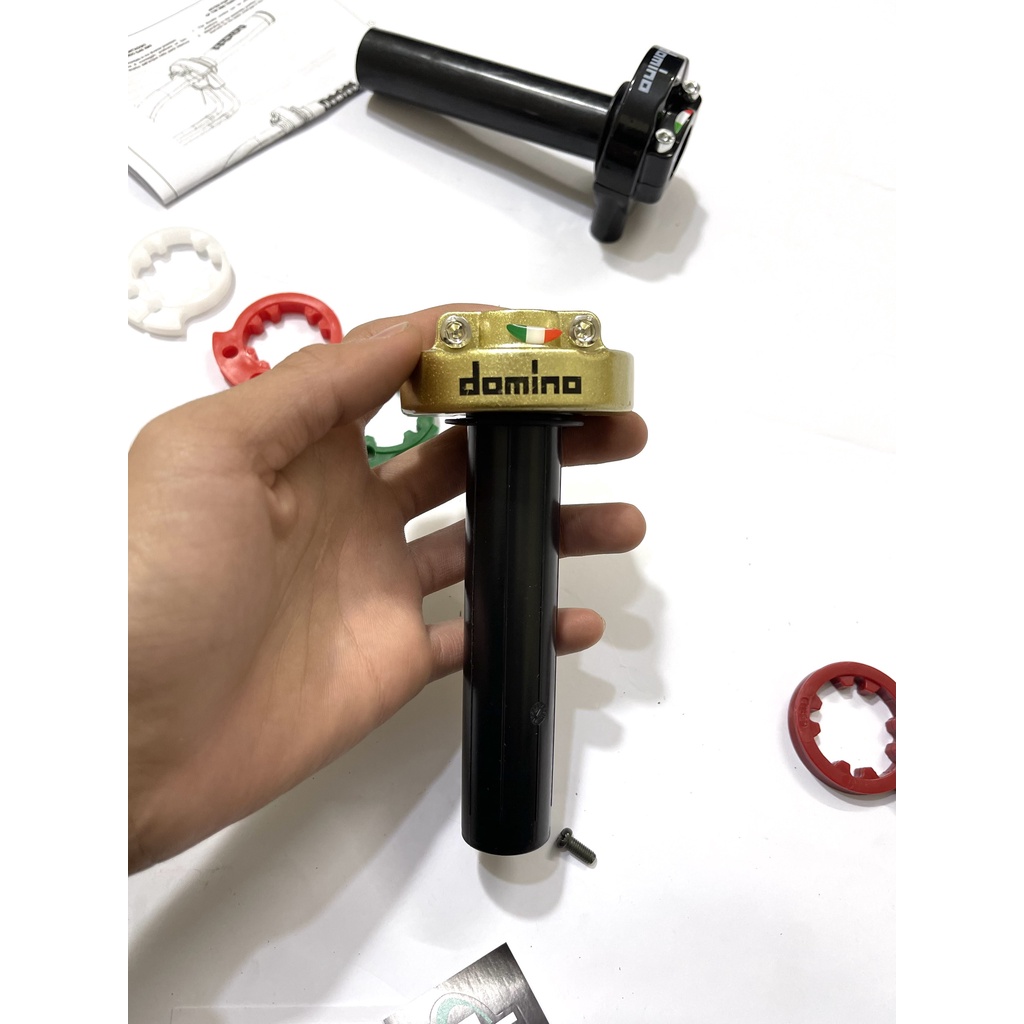 Cùm tăng tốc domino 2 dây ga gắn mọi loại xe sirius wave drem ex winner sonic raider satria