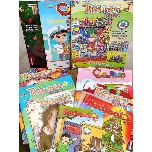 Combo 10 cuốn thiếu niên tuần 1-2 tháng 12