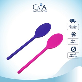 Thìa muỗng bằng silicon to dùng để nấu ăn chống dính chịu nhiệt