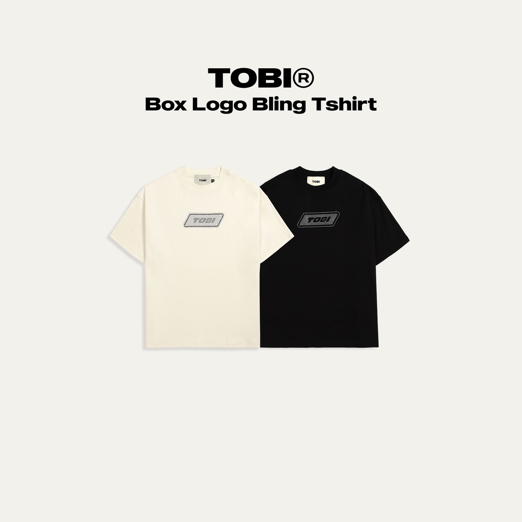Áo Thun Đính Đá Logo TOBI