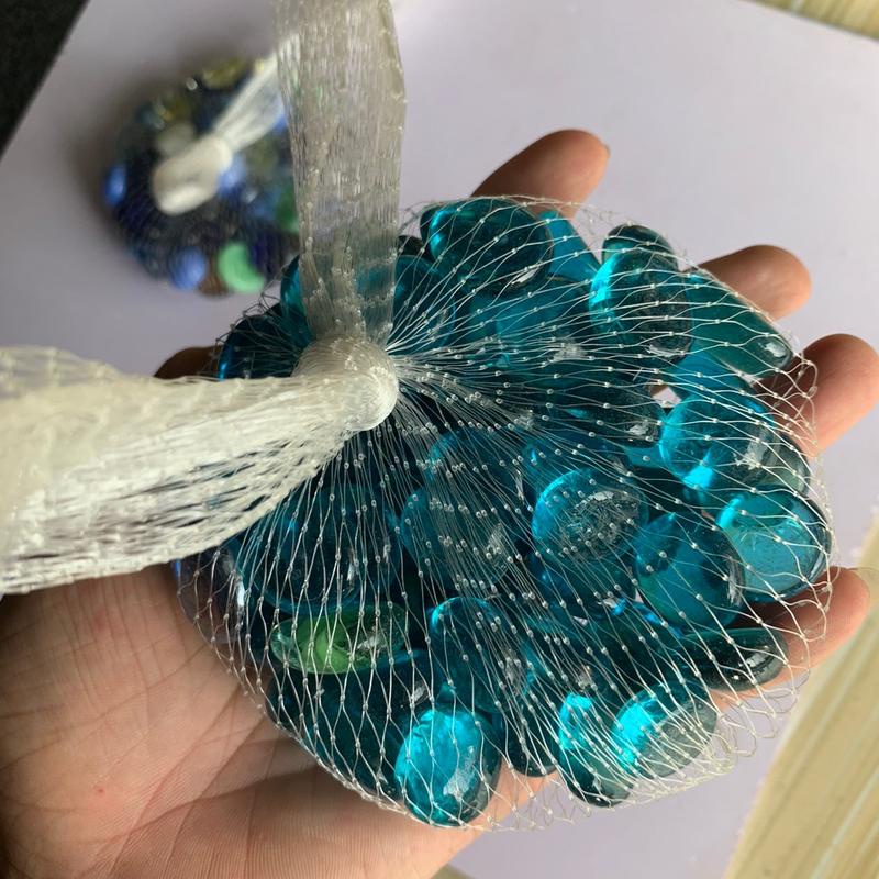 Sỏi Thủy Tinh Trang Trí Hồ Cá 300gram