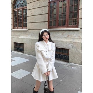 •PRE-ORDER• SET DẠ TWEED VÁY XOÈ BỒNG CÔNG CHÚA (có kèm ạn feedback ở cuối)