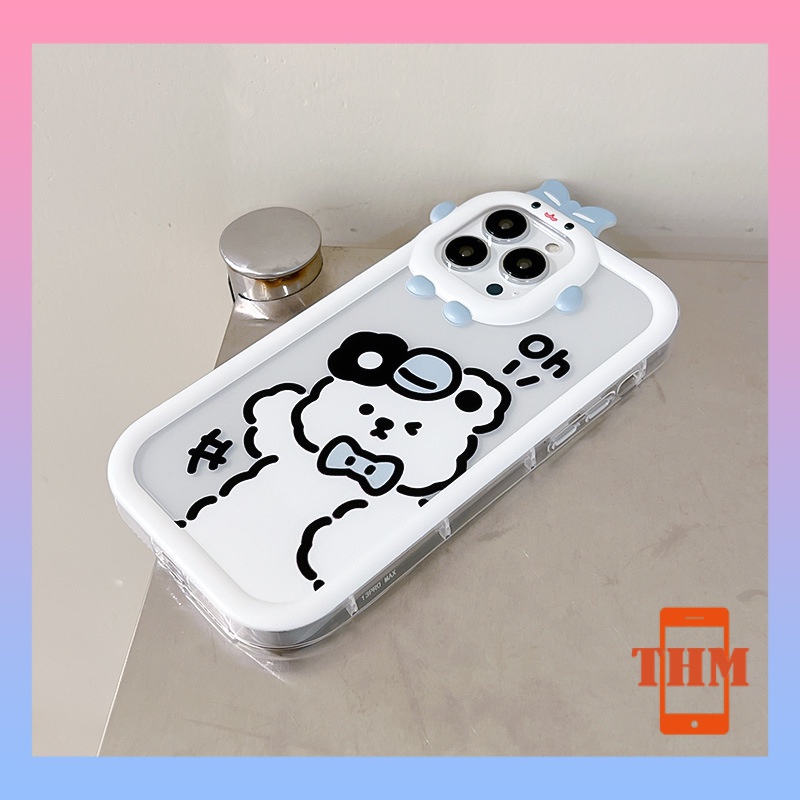 Ốp lưng iphone hình quái vật nhỏ Gấu hoạt hình Cho Iphone 6 / 6S / 6splus / se / 7 / 7plus / 8 / 8plus / X / xs / xsmax / 11 / 12 / 13 / 14 / plus / pro / pro max-6007