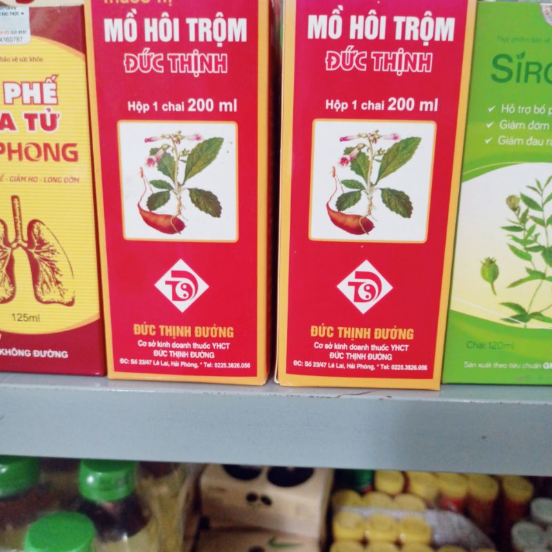 Siro MỒ HÔI TRỘM ĐỨC THỊCH 200ML