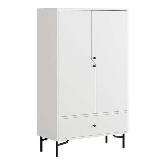 KARA, Tủ lưu trữ, trang trí STO_131, 80x38x135cm, tủ gỗ Scandi Home