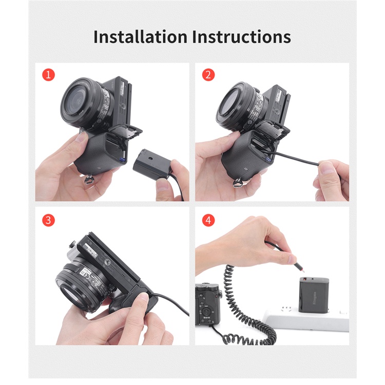 Bộ Pin Ảo KingMa NP-FW50 Dummy Battery