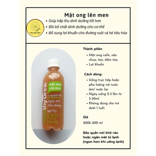 Mật Ong Lên Men Tự Nhiên
