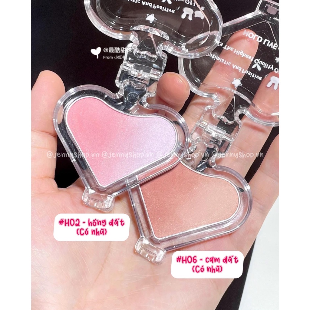 Phấn Má Trái Tim Hold Live Cute Bang Bang Blush