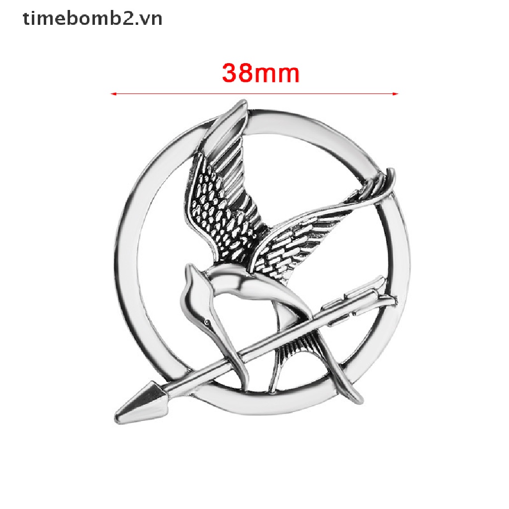 Cài Áo Hình Chú Chim Phong Cách Retro Thời Trang